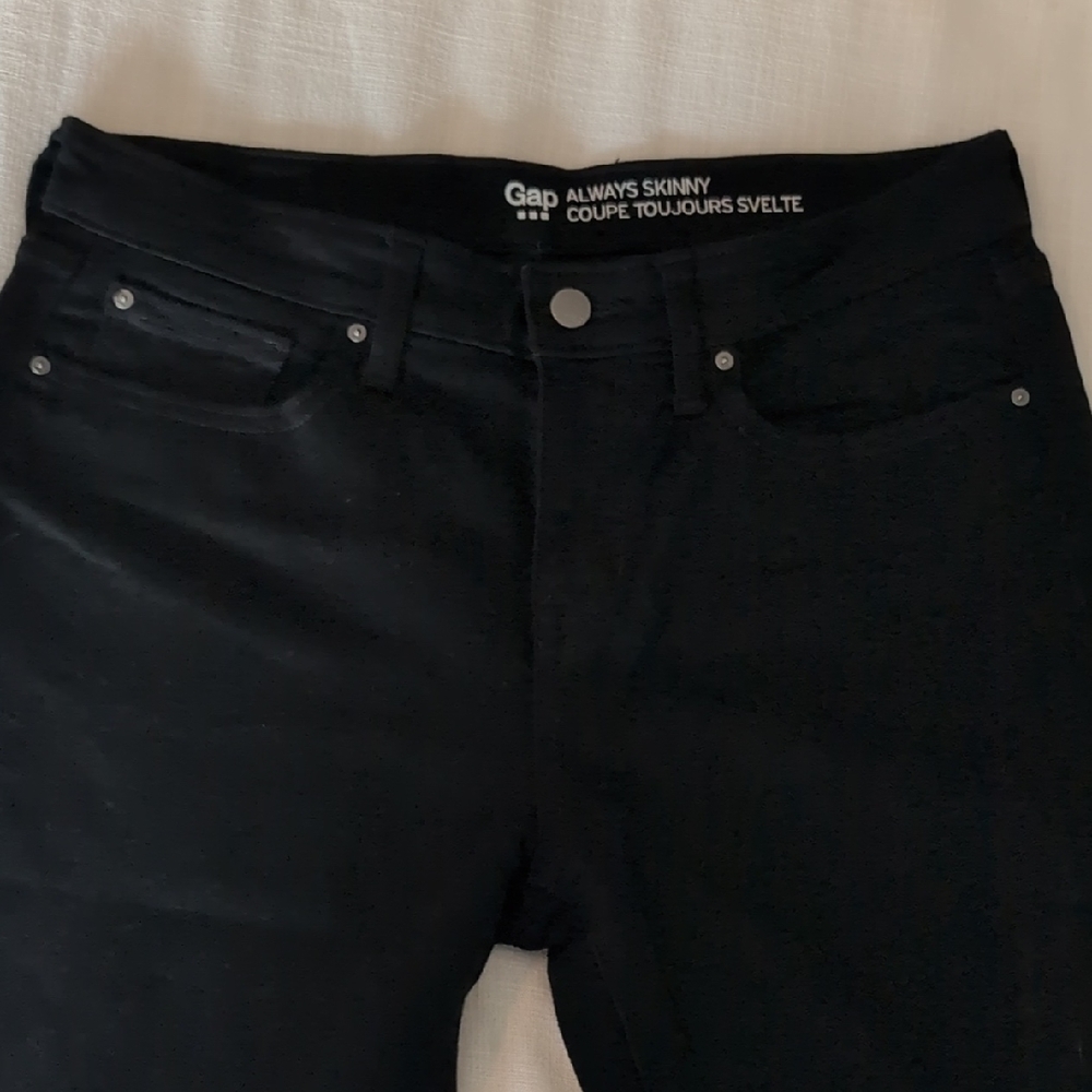 GAP Women's Jet Black Always Skinny Jeans
